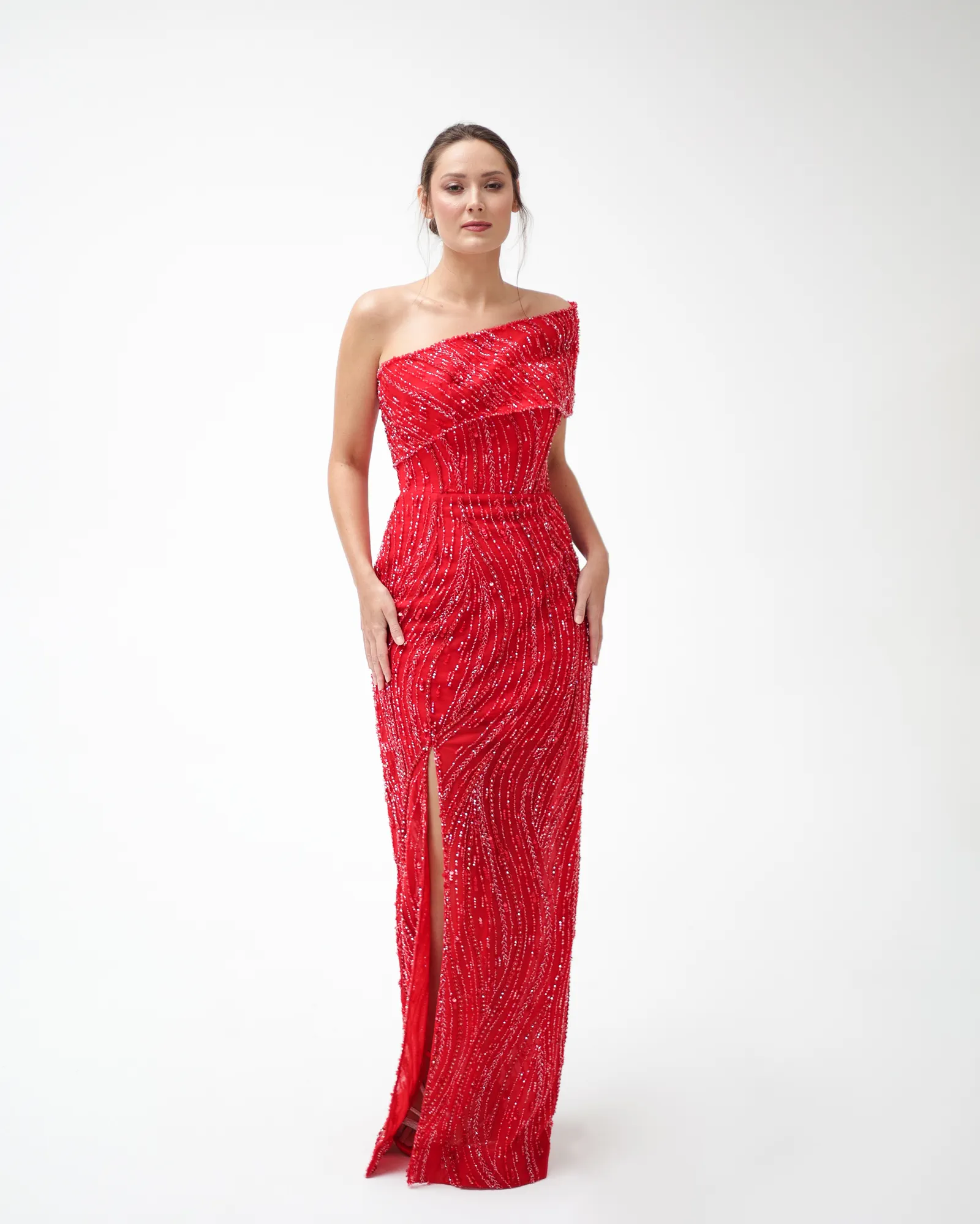 Pelin Model Kasnak Kına Elbisesi